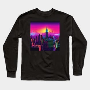 Synth City Long Sleeve T-Shirt